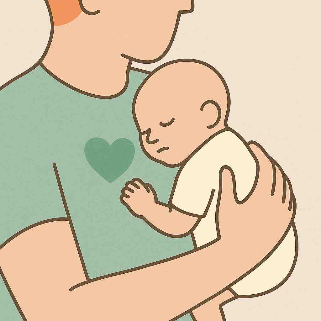 Тепло и кожный контакт «живот к животу» помогают успокоить ребёнка и снизить плач при коликах. Тепло и кожный контакт «живот к животу» помогают успокоить ребёнка и снизить плач при коликах.