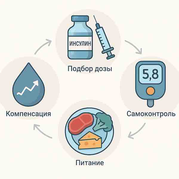 инсулинотерапия в лечении сахарного диабета инсулинотерапия в лечении сахарного диабета