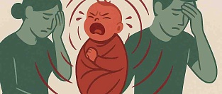 Колики: как не сойти с ума и сохранить семью