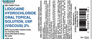 FDA запрещает оральные гели с 2% раствором лидокаина