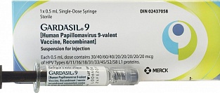 Рекомендации ACIP. О девятивалентной вакцине против ВПЧ 